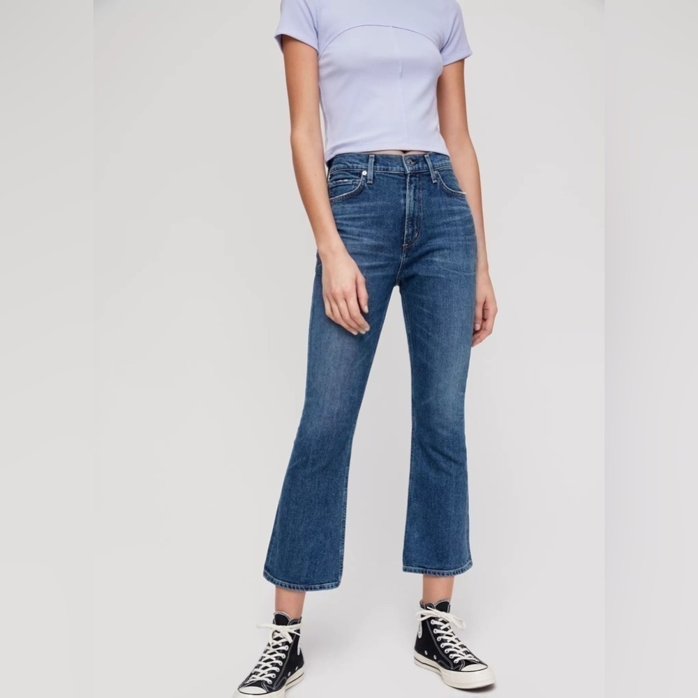 Citizens of Humanity • Demy cropped flare jeans
